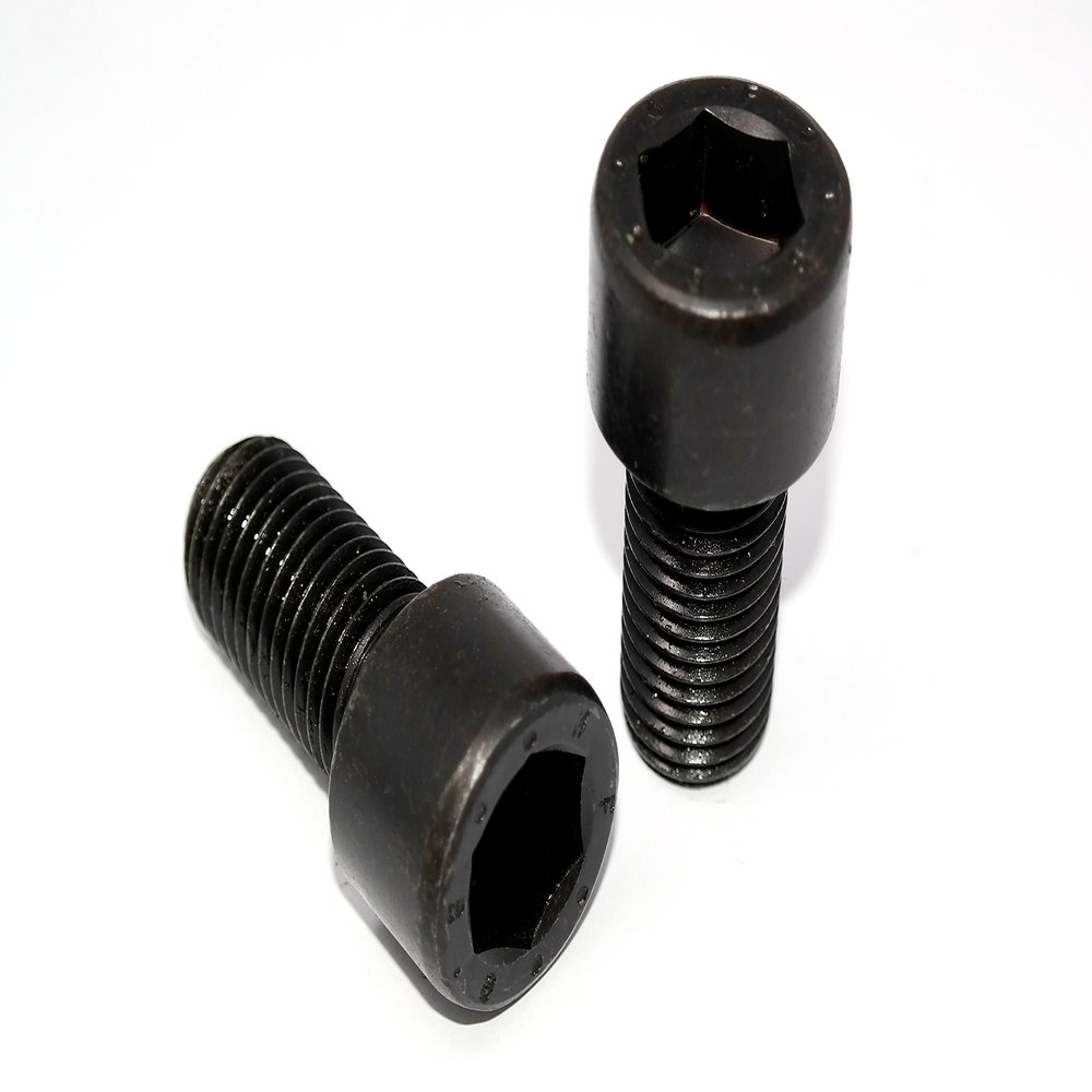 M8x20 DIN 912 Socket Head Cap Screws, Black, Grade 12.9, 50-Pack