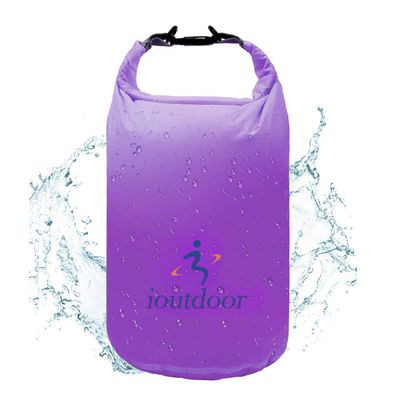 iOutdoor Waterproof Dry Bag, Ultralight, 2 L, Purple