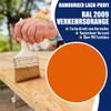 Hamburger Lack-Profi 2.5 L 2-in-1 Alkyd Paint, Satin-Matte, RAL 2009 Traffic Orange view 2