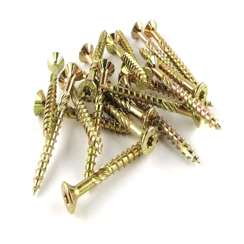 20 Deck Screws for Wood, Torx TX15, 3.5 x 50 mm