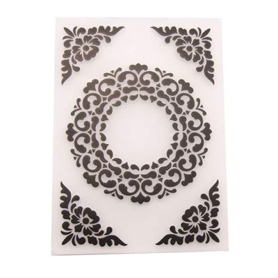 Uteruik Plastic Embossing Folder for Gifts, Scrapbooking, Photo Albums, Cards, Paper Crafts & Decor #F