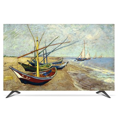 NANKAN TV Cover for 22–80 Inch TVs and Monitors, Polyester Dust Protection Cover, Boat Design, 40 in