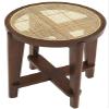 Casa Padrino Luxury Brown/Natural Bar Stool, 44 x 67 cm view 4