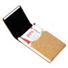 JuneLsy Business Card Holder, Professional PU Leather Metal Case, Magnetic Closure, Gold-JG5 view 3