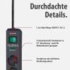 Brennenstuhl Eco-Line 6-Outlet Power Strip with Surge Protection, Anthracite (3) view 3