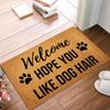 Eureya Non-Slip Rubber Doormat for Front Door, Bathroom, Garden, Kitchen, Bedroom, 60 x 40 cm view 2