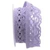 Christa-Bänder Lace Decorative Ribbon, Lilac, 50 mm, Without Wire view 1