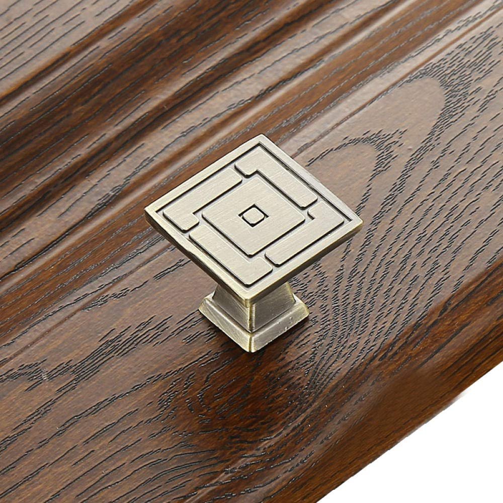 New Chinese-Style Handle, Cyan One-Hole Copper Drawer and Wardrobe Pull, Small Cabinet Handle, Hole Spacing 6630-96-705, Single Hole