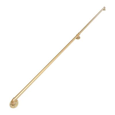 Gold Stair Railing, Wall-Mounted Handrail, 80 cm
