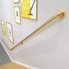 Gold Stair Railing, Wall-Mounted Handrail, 80 cm view 2