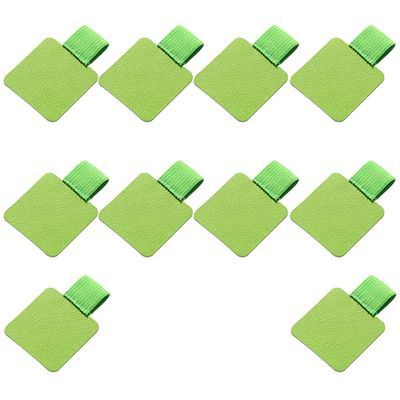 10 Self-Adhesive Pen Loop Holders with Elastic Loops