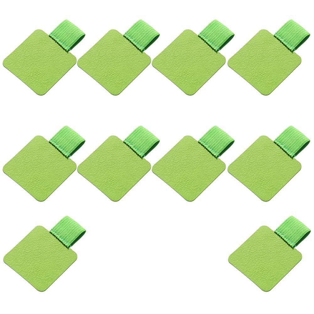 10 Self-Adhesive Pen Loop Holders with Elastic Loops