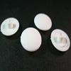 100 Plastic Cover Caps for Hex Socket Screws, 3, 4, 5 mm (13 x 2.9 mm, SW4, White) view 1