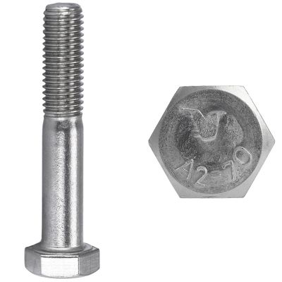 FASTON M8 x 65 Stainless Steel A2 Hex Bolts, Partially Threaded, 30-Pack