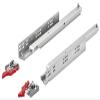 Gedotec 550 mm Full-Extension Undermount Drawer Slides with Push-to-Open, Matrix Runner UM A30, 1 Pair view 1