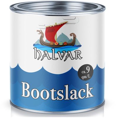 Halvar Glossy Boat Paint, Yellow RAL 1000–1037, PU-Reinforced, 10 L, RAL 1000 Green Beige