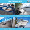 Halvar Glossy Boat Paint, Yellow RAL 1000–1037, PU-Reinforced, 10 L, RAL 1000 Green Beige view 4