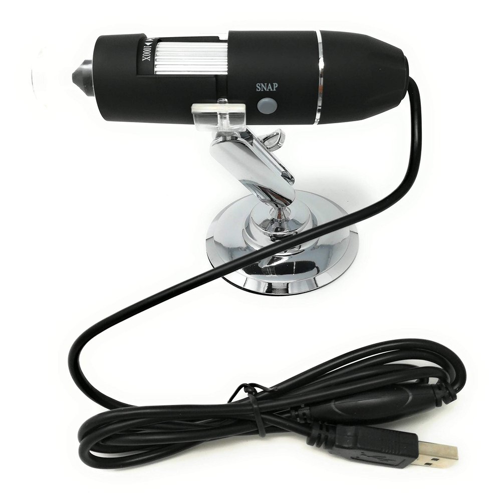 TEMPO DI SALDI Portable 1000X Digital Microscope Endoscope with USB Cable, Camera and 8 LEDs for PC