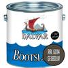 Halvar Boat Paint Green RAL 6000–6037, Glossy Yacht Paint, PU-Reinforced for Wood & Metal (5 L, RAL 6014 Yellow Olive) view 1
