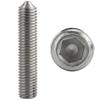 FASTON M5 x 20 Socket Set Screws with Cone Point, A2/304 Stainless Steel, 50 Pack, DIN 914 (ISO 4027) view 1