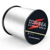 DORISEA Extreme Braid Braided Fishing Line, 100% PE, 300 m, 13.6 kg/0.26 mm, White view 1