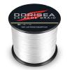 DORISEA Extreme Braid Braided Fishing Line, 100% PE, 300 m, 13.6 kg/0.26 mm, White view 2