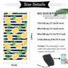 Surwin Microfiber Beach Towel, Pineapple Print, 70 x 150 cm, Green Plants view 4
