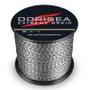 DORISEA Extreme Braid Braided Fishing Line, 8 Strands, 100% PE, 300 m, 2.7–250 kg Tested, Abrasion-Resistant, Superline, No Stretch, Small Diameter, Black and White, 113.4 kg/0.8 mm view 2