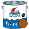Halvar PU-Enhanced Yacht Boot Paint, Satin Brown RAL 8023 Orange Brown, 5 L view 1