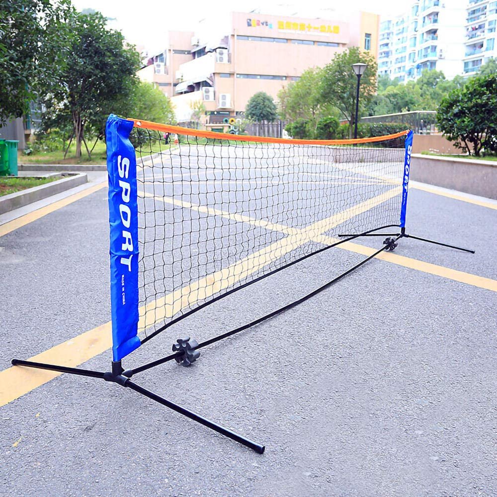 GYKLY Portable Badminton Tennis Net, 6.1 m