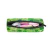 RXYY Green Clover Canvas Pencil Case with Zipper view 4