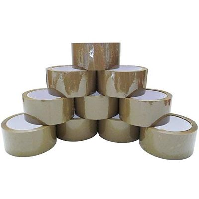 Kartondealer K36B 36-Roll Brown PP Packing Tape, 48 mm x 66 m