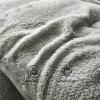 SHUOJIA Winter Quilt, Lamb Fleece/Cashmere, Gray, 180 x 210 cm, 3 kg view 4