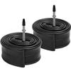 YunSCM 2-Pack 27.5-Inch Inner Tubes, 57/62-584, 27.5 x 2.125–2.40, FV48 mm Valve view 1