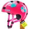 uvex Kid 3 Kids' Bike Helmet, Pink Flower, 51–55 cm view 1