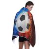 linomo Soccer Ball Galaxy Bath Towel, Absorbent Quick-Dry Towel view 3