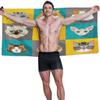 linomo Cat Face Bath Towel, 160 x 80 cm view 4