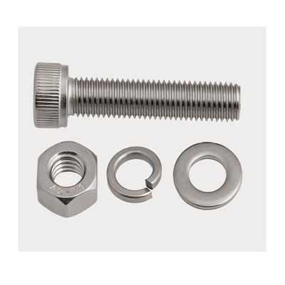 M3/M4 304 Stainless Steel Hex Socket Screws, Nuts and Washers, 10x100-M3*22 (10 Sets)
