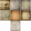 Uteruik Colorful Decorative Scrapbook Background Paper, Single-Sided, 14 Sheets (#A) view 2