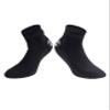Bestgift Men's Quick-Drying Lightweight Slip-Resistant Thickened Water Fin Socks, Black 2 view 1