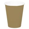 Folat 50628 Disposable Cups, 350 ml, 8 Count, Gold view 1