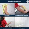Glossy Light Blue RAL 5012 Tile Paint for Floor and Wall Tiles with Painting Set (X300) and Thinner, 2.5 L view 4