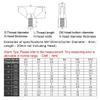 BOZONLI Stainless Steel Wing Screws, M5 x 30 mm, 5-Pack view 2