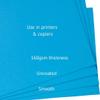 NatNip A5 Printer Paper, Light Blue, 160 g/m², 40 Sheets view 3