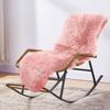 MH MYLUNE HOME Genuine Sheepskin Rug 170 x 60 cm, Soft and Fluffy, Pink view 1