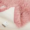 MH MYLUNE HOME Genuine Sheepskin Rug 170 x 60 cm, Soft and Fluffy, Pink view 3