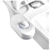 MSQL Non-Electric Bidet Toilet Seat Attachment, Self-Cleaning Dual Nozzle, Feminine Wash, White, EU view 1