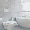 MSQL Non-Electric Bidet Toilet Seat Attachment, Self-Cleaning Dual Nozzle, Feminine Wash, White, EU view 2