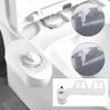 MSQL Non-Electric Bidet Toilet Seat Attachment, Self-Cleaning Dual Nozzle, Feminine Wash, White, EU view 3