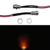 Lumonic 10x Super-Bright Yellow 5 mm Screw-In LEDs with Resistor for 12 V Applications view 1